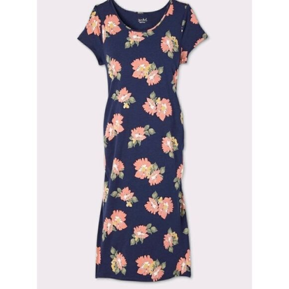 Isabel Maternity Floral Midi Dress XS - Picture 1 of 4